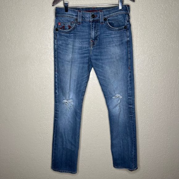 True Religion X Manchester United Jeans 31 - Picture 1 of 11